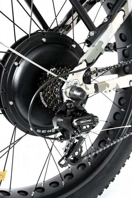 Электровелосипед Elbike Phantom Twix 2000 (camouflage)