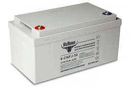 Тяговый гелевый аккумулятор RuTrike 6-CNF(J)-50 (12V54A/H C20), фото №1