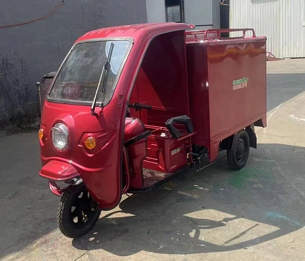 Электротрицикл грузовой Green Camel Тендер C1500 (60V 1000W) BOX, понижающая