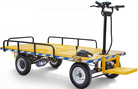 Платформенная тележка электрическая Rutrike СКЛАД 2000 П