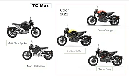 Электромотоцикл Super Soco TC MAX (spoke), фото №5