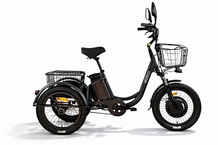 Электротрицикл Eltreco Porter Fat 700 с корзиной