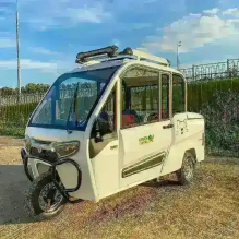 Электротрицикл грузовой Green Camel Шторм Пикап (60V 1500W) кабина, кузов, понижающая